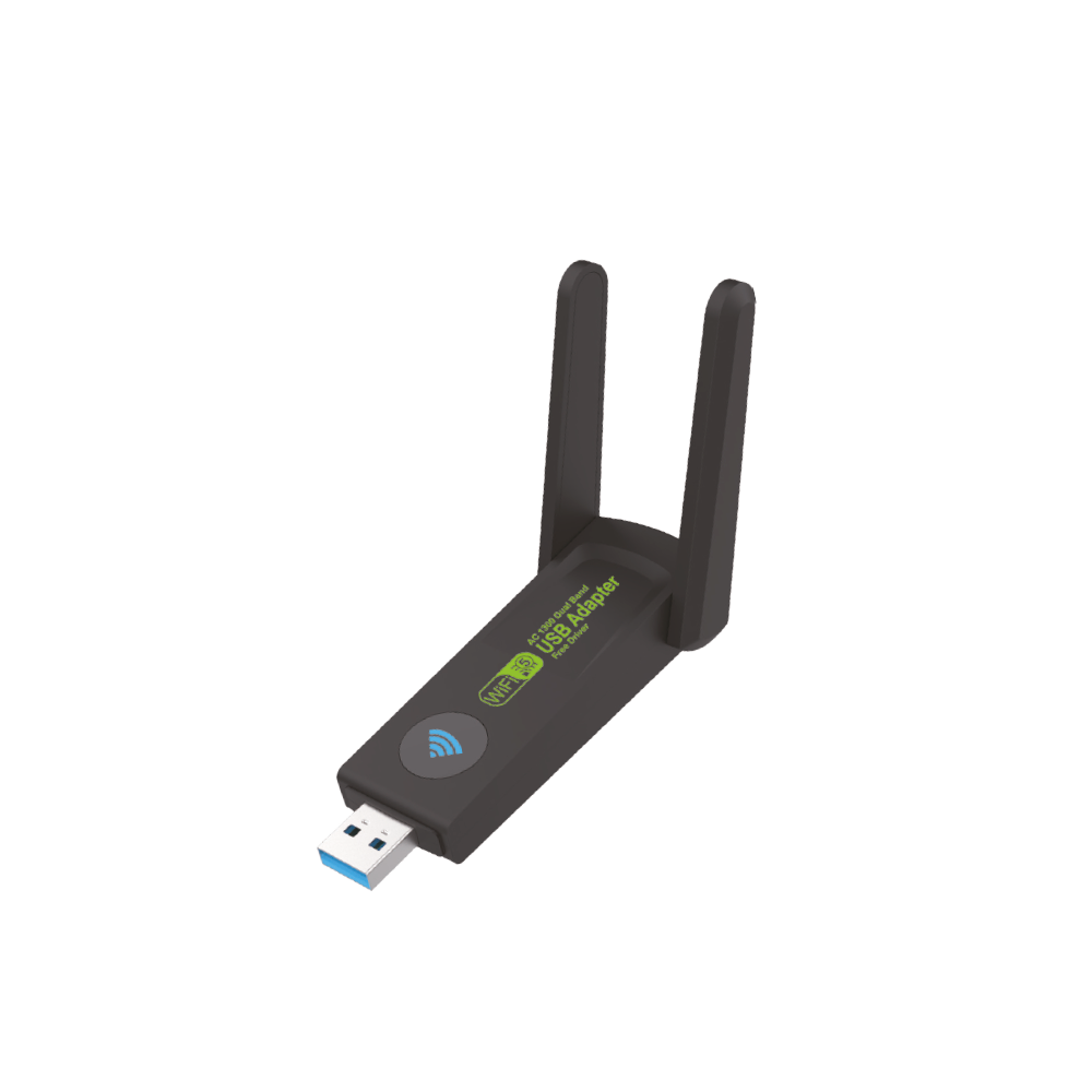 Wireless Adaptador Usb Knup Kp-aw162 C/ Antena Ac1300 - Cod: 4768